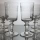 6 verres à eau / vin, XIXème