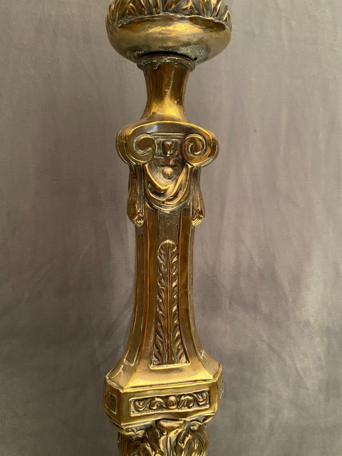 Period picnic Regency brass mounted with electricity