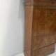 Louis Philippe secretary in light walnut briar, 19th century.