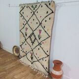 Handmade Berber wool mrirt rug 172 X 110 CM
