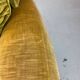 Fauteuil club vintage en tissu vert