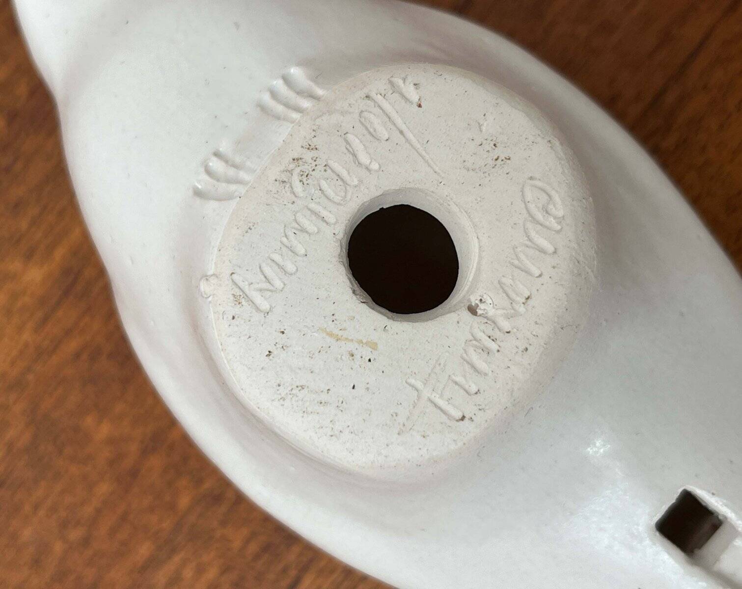 Vintage handmade ceramic bird whistles Riekko by Punainen Paja and Lintupaja, Finland, 1970s, set of 2.