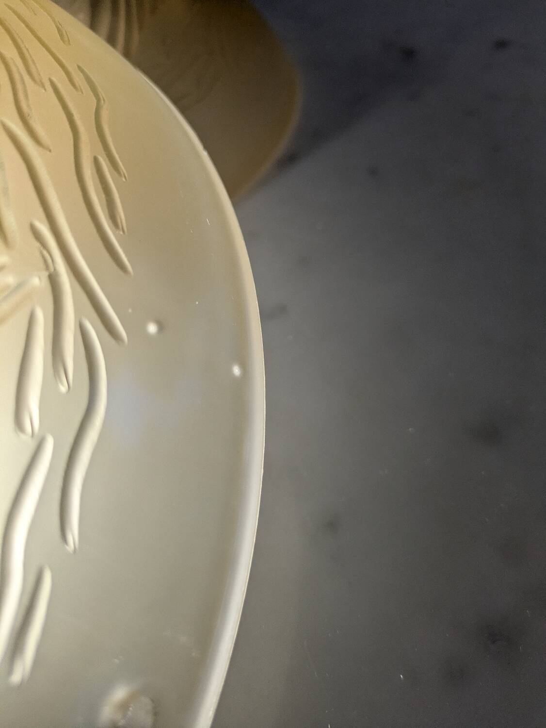 Art Deco pendant light duo