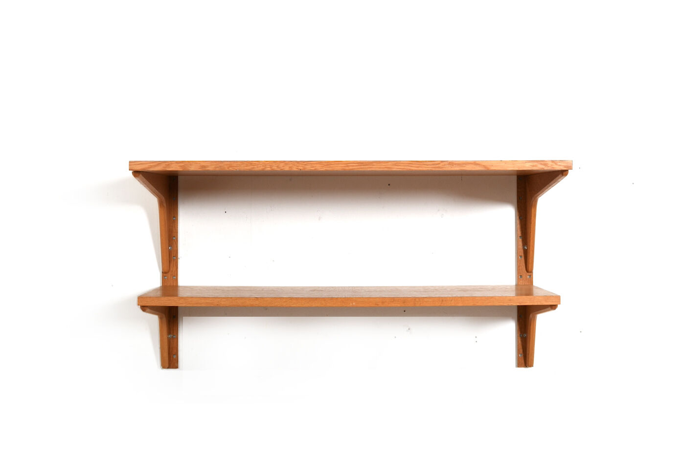 Small Danish Oak Shelves by HG Furniture 1960s