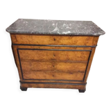 Chest of drawers 4 drawers with marble