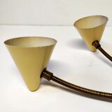 Arredoluce beige wall lights,1950s.