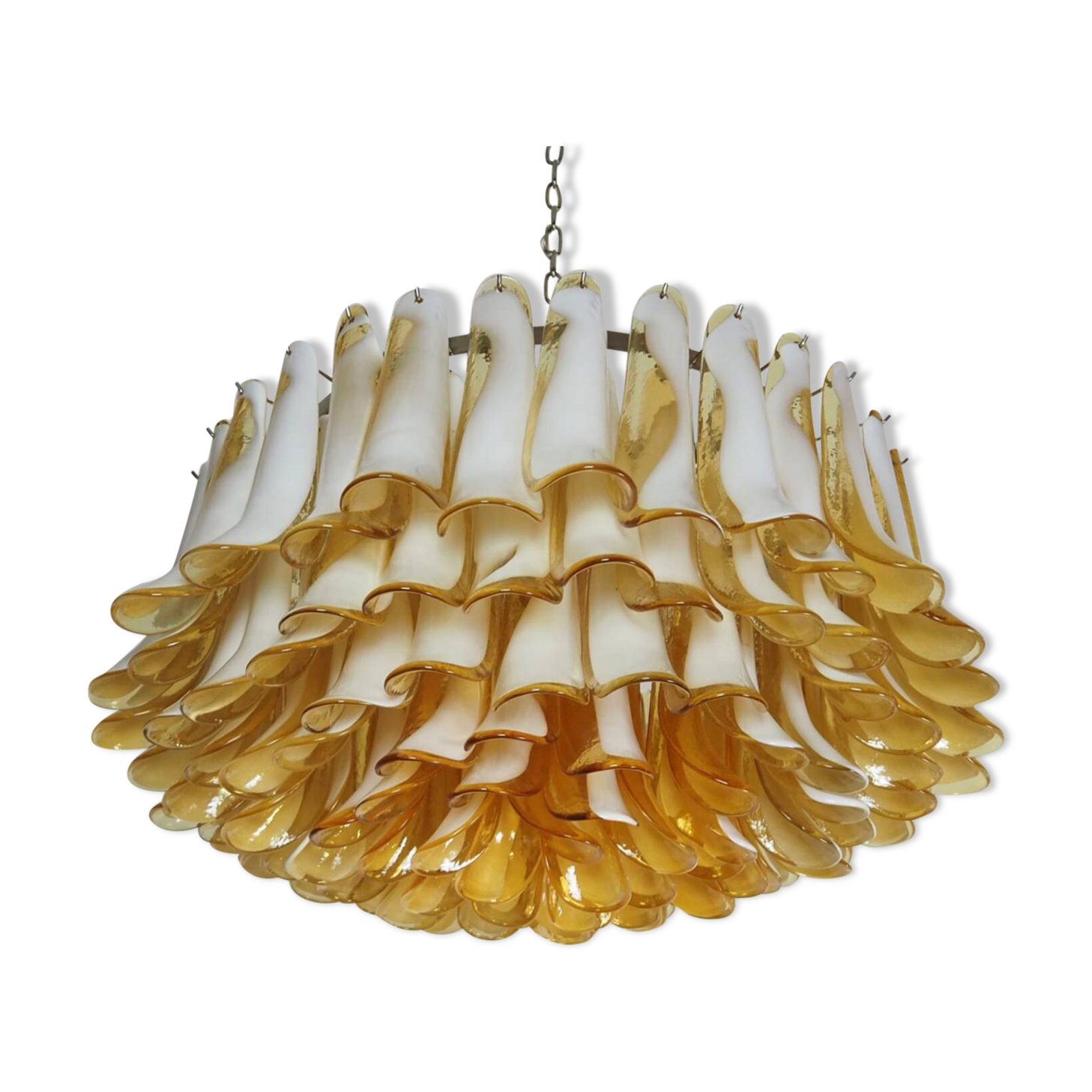 Vintage Italian Murano Glass Chandelier
