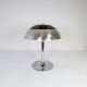 Large Space Age chrome table lamp by Fagerhults, Sweden, 1970s.