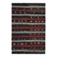 Vintage Turkish Oushak Handmade Wool Cotton Black Area Rug 257x390