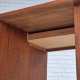 1960s, Danish teak wood desk, drawers.
