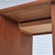 1960s, Danish teak wood desk, drawers.