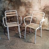 Garden chairs with armrests xavier pouchard