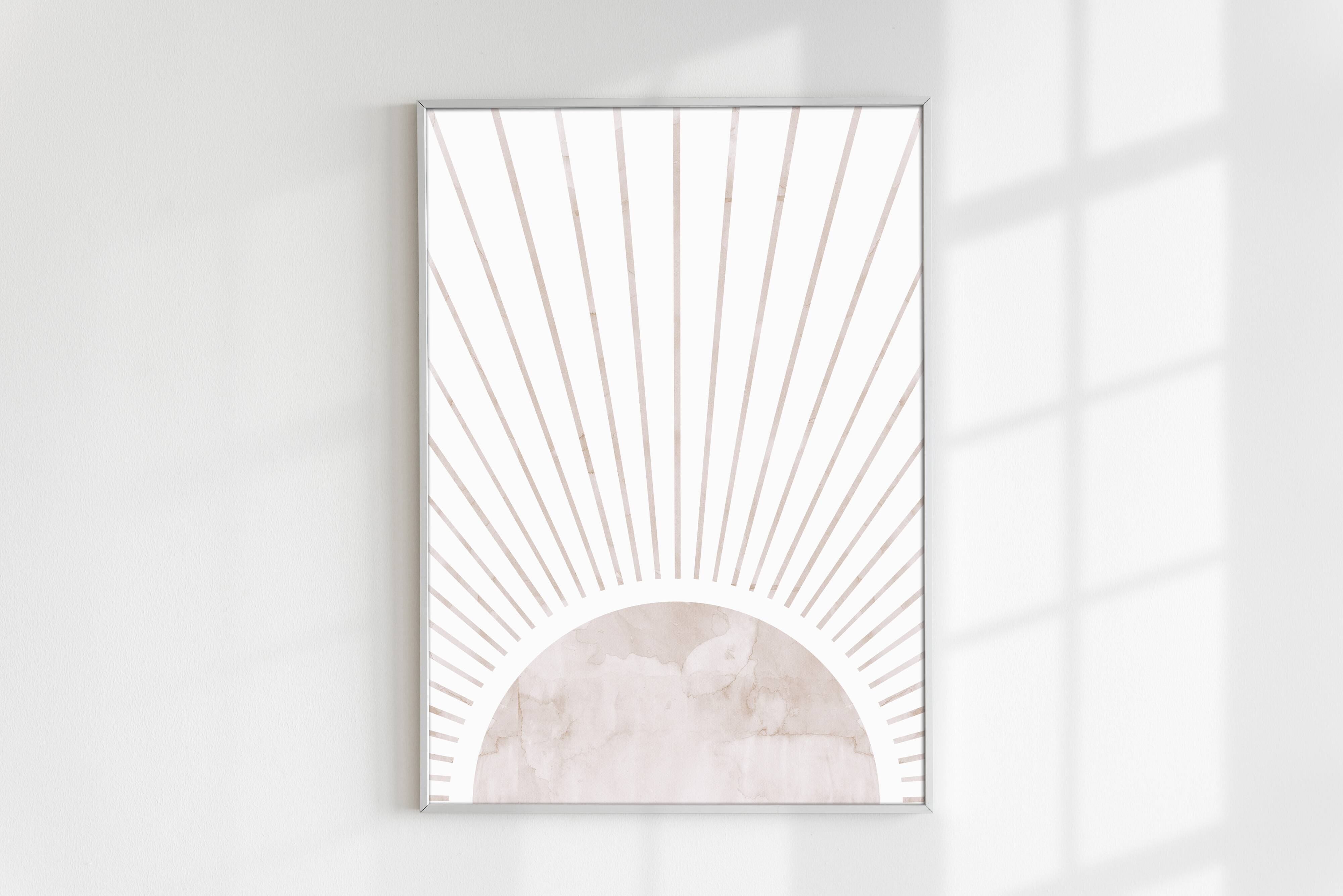 Geometric art print. (50x70cm)