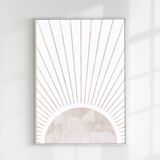 Geometric art print. (50x70cm)