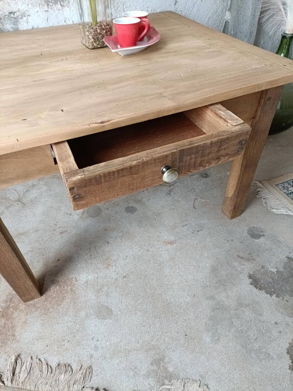 Farmhouse coffee table