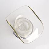 Ice-glass vase, Harrachov Sklo, Czechoslovakia 1970s