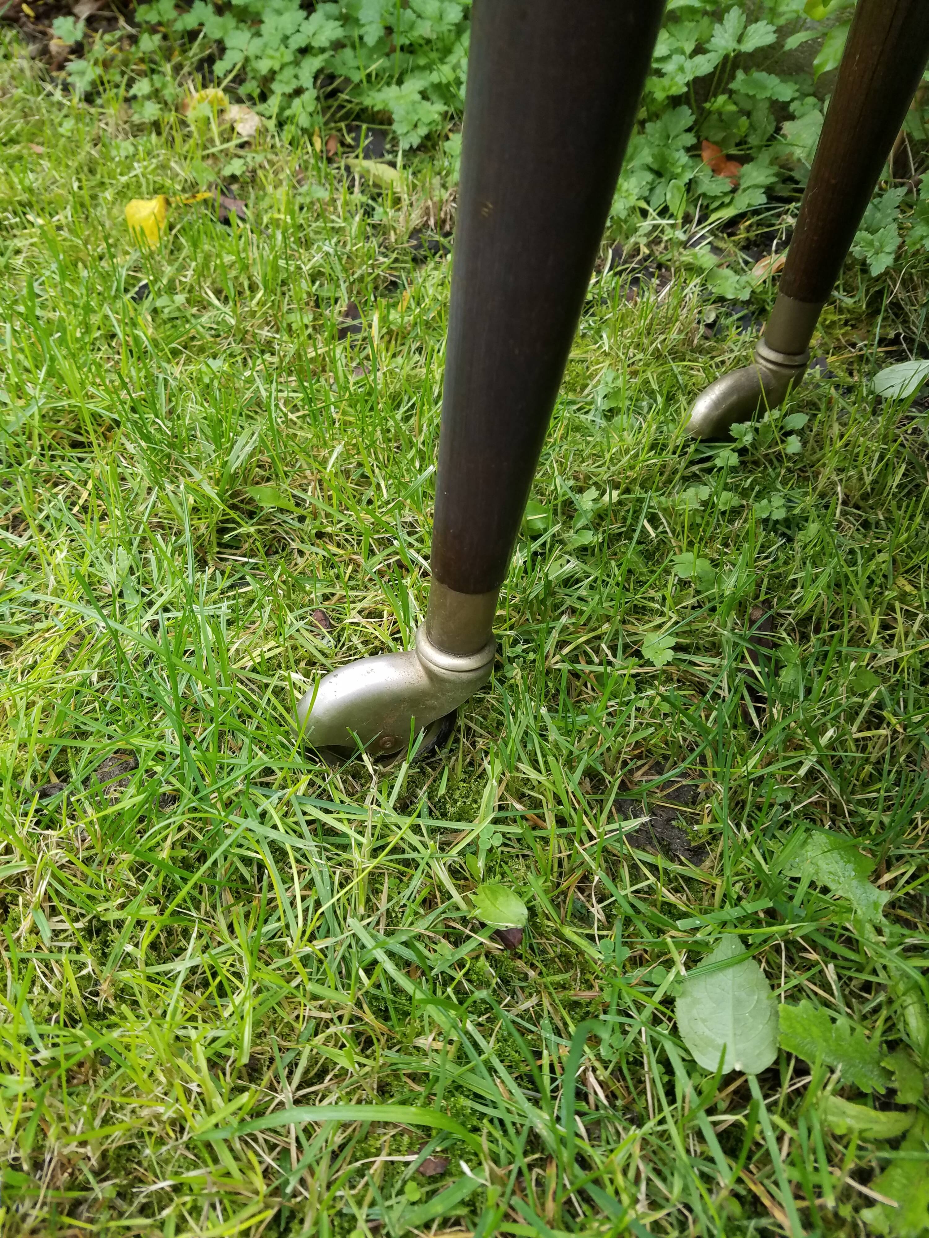 Furniture bar with wheels 70s