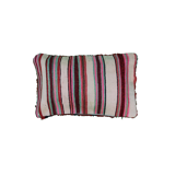 Coussin Berbère Béni Ouarain rouge et noir