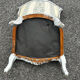 Chauffeuse de style Louis XV avec repose-pieds assorti – XXe siècle