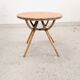 Rattan coffee table 60s