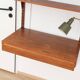 Danish teak wall unit by Poul Cadovius for CADO