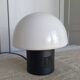 Lampe champignon verre et métal années 60