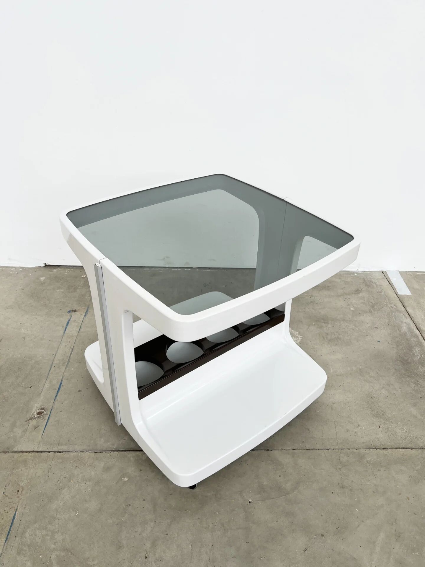 Rolling dessert trolley Marc Held — Prisunic 1970s