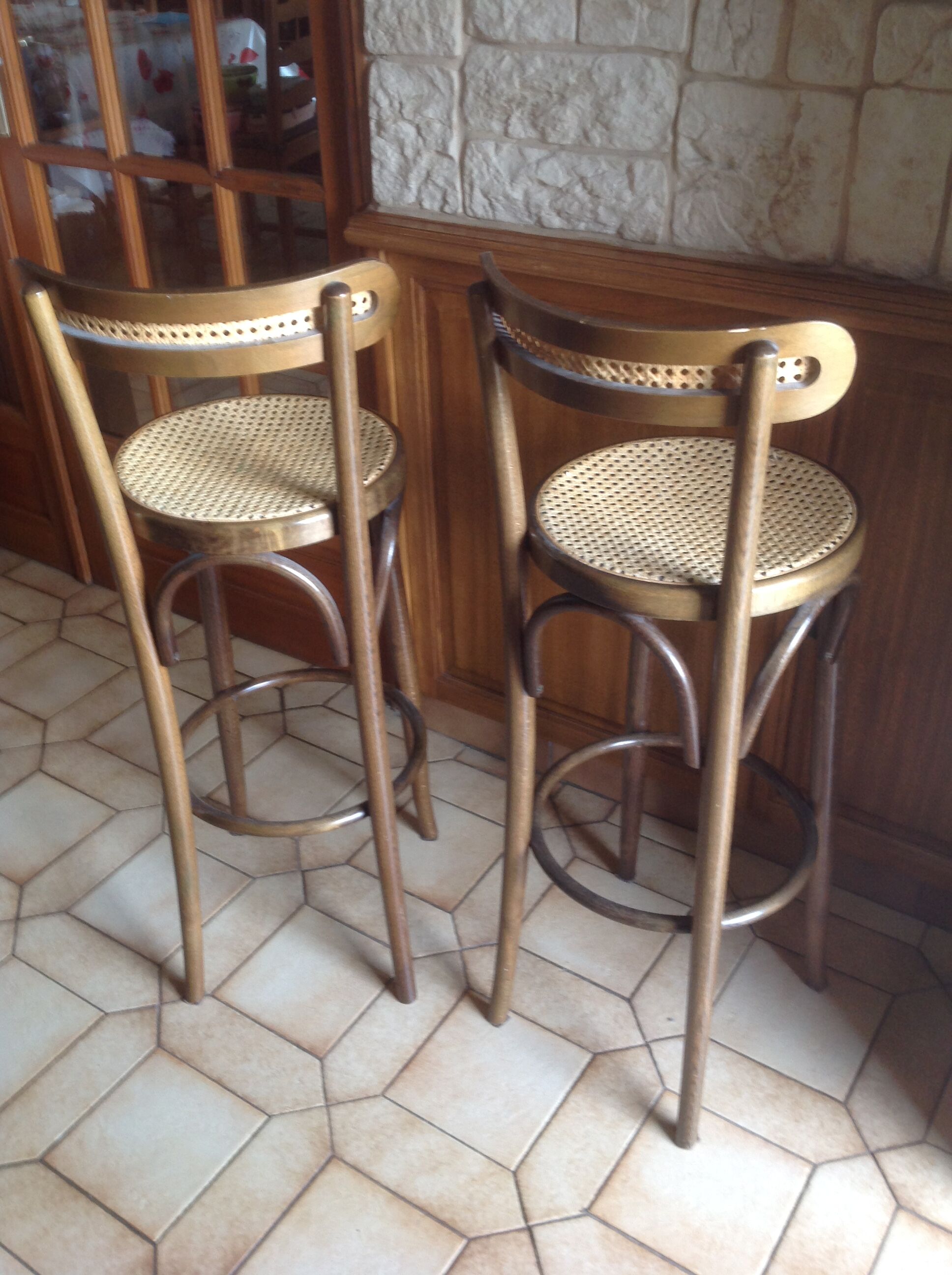 Set of 2 bar stools