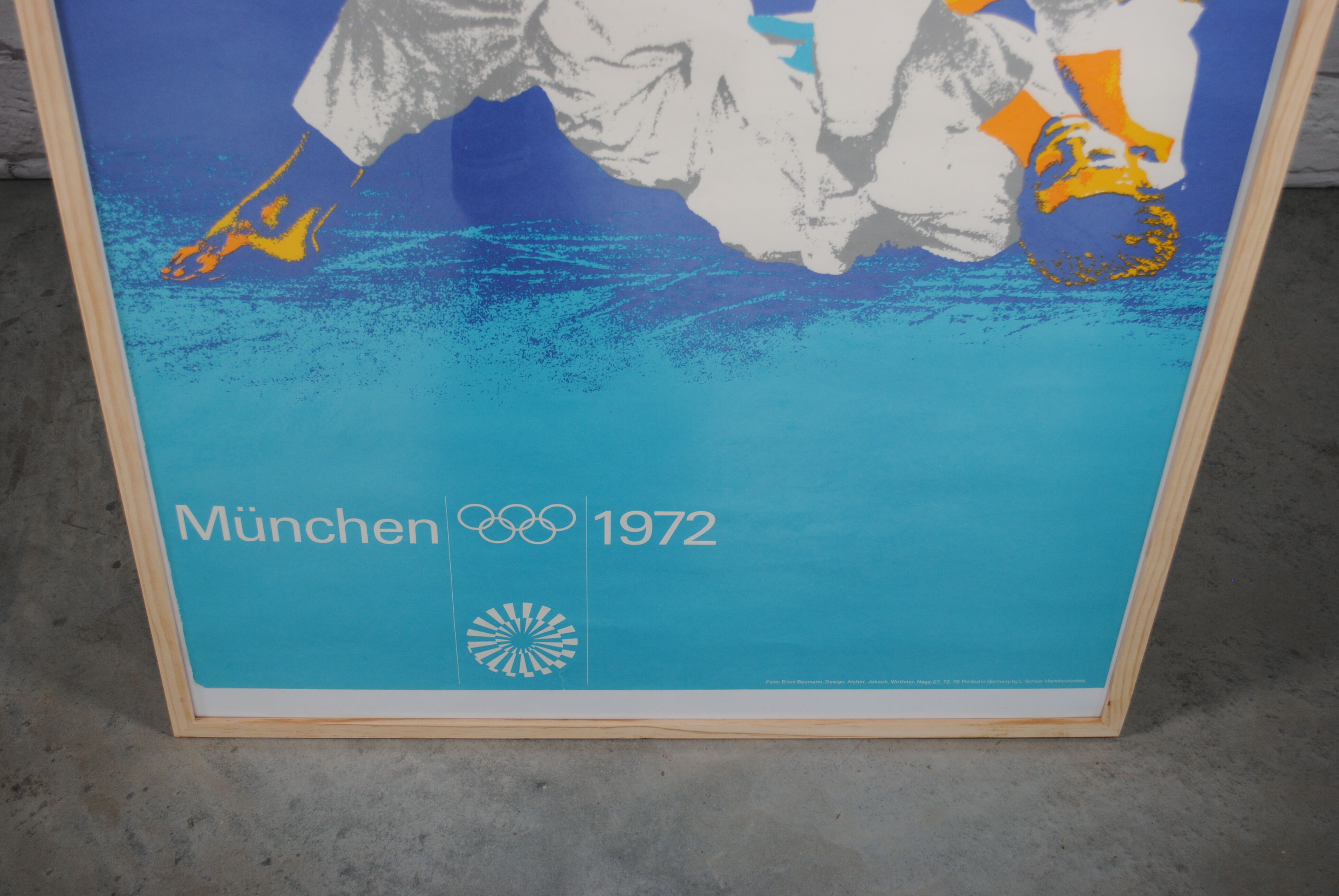 Munchen 1972 Olympic Games Poster