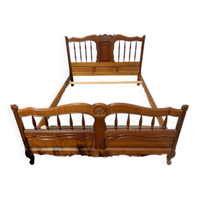 Cadre de Lit , ancien en bois
