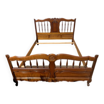 Bed frame, antique wooden