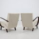 1950s Jindrich Halabala Set of Two Armchairs, Czechoslovakia