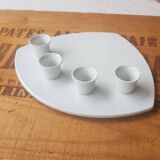 Designer painter's palette candle holder