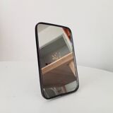 Vintage barber style tabletop mirror