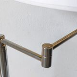 Articulated reading floor lamp from the 80s