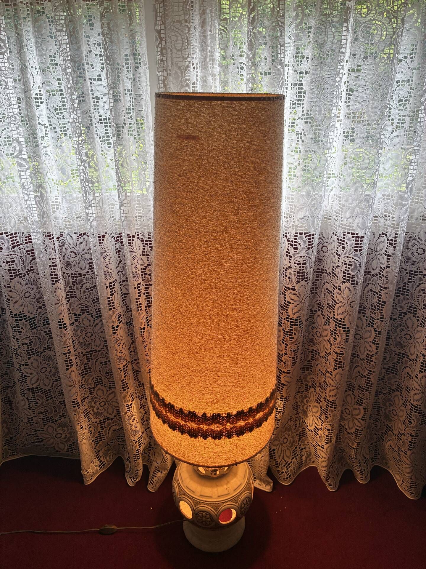 Ceramic sun lamp