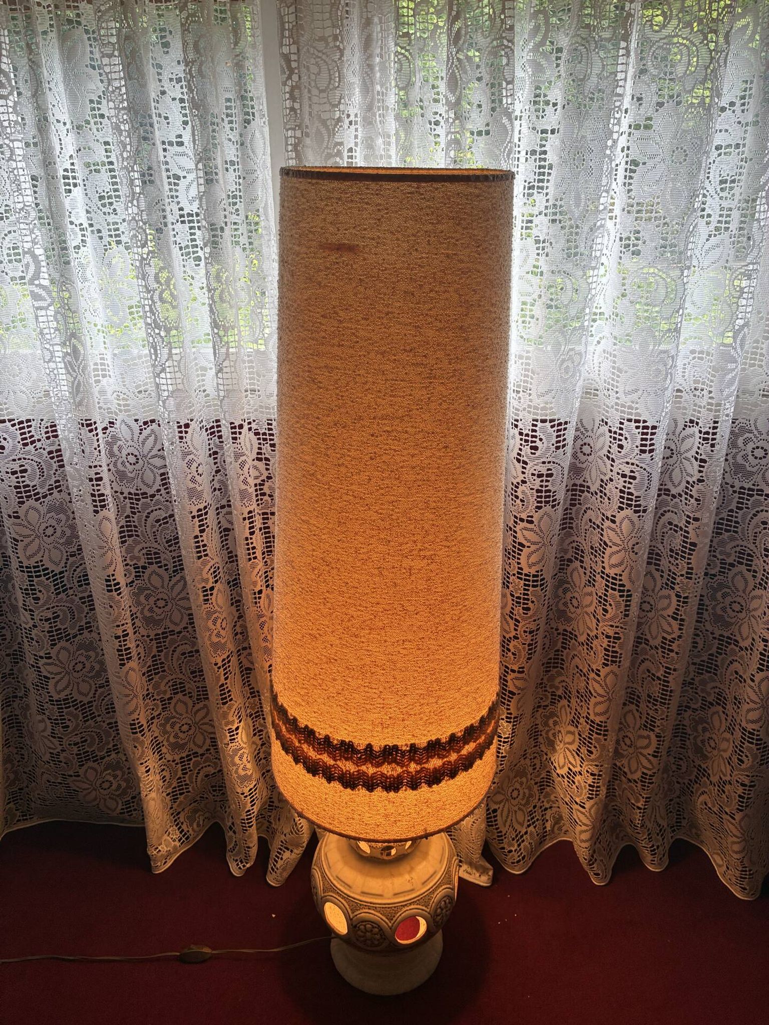 Ceramic sun lamp