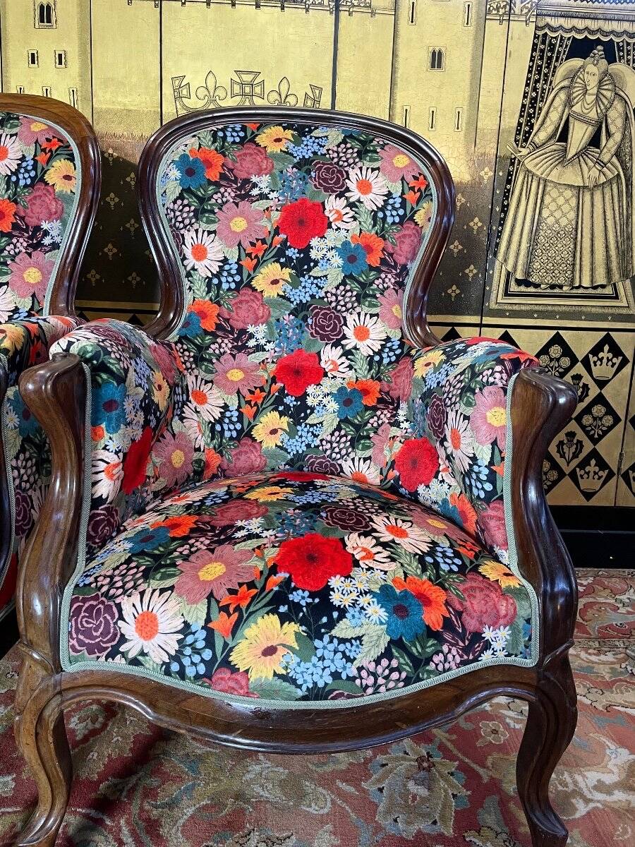 Pair of Louis Philippe armchairs //Napoleon III