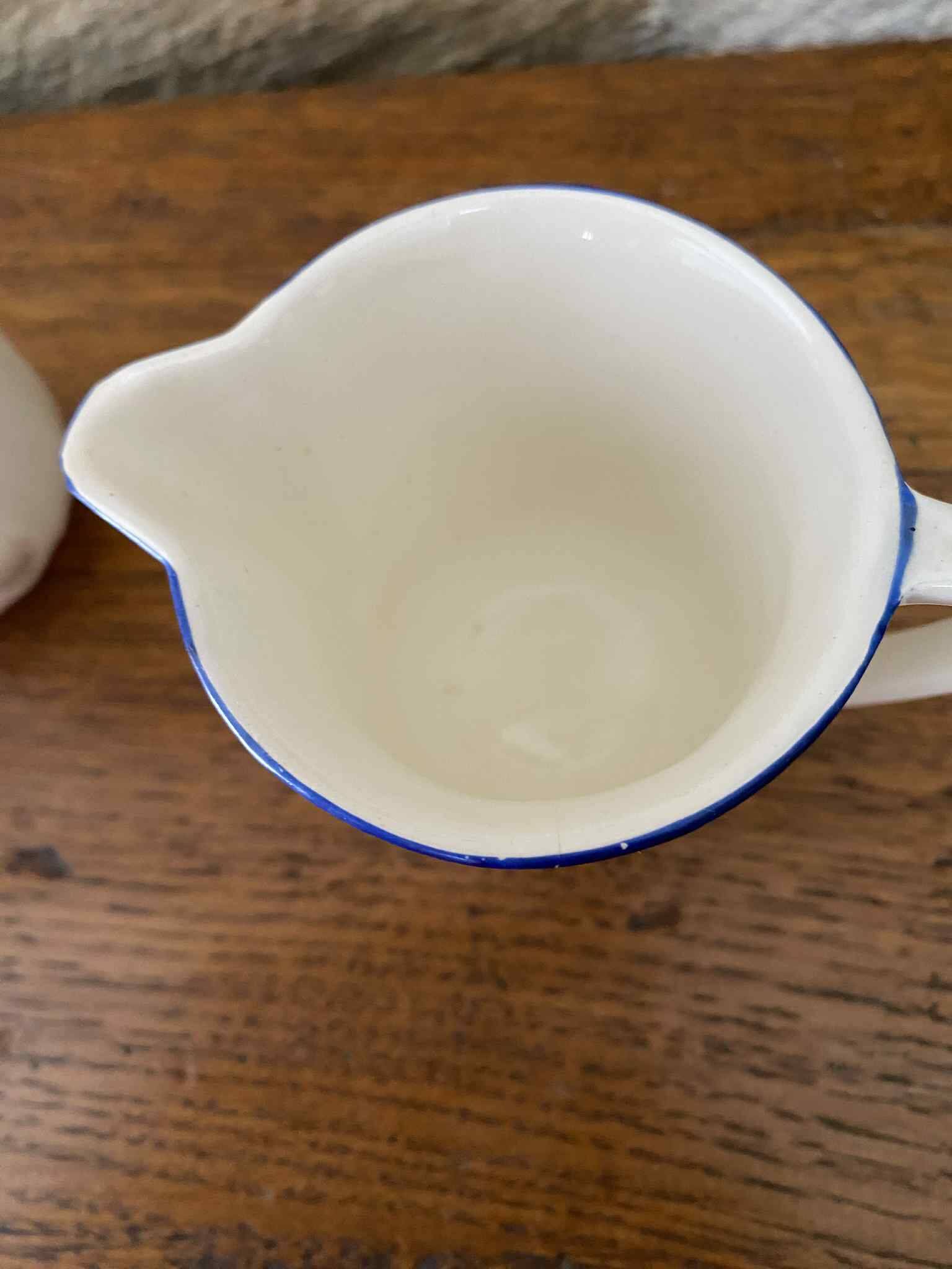 Lot of 3 Badonviller and K&G Lunéville creamers