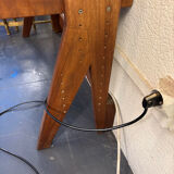 Vintage Scandinavian teak library from the 1960s – design shelf n