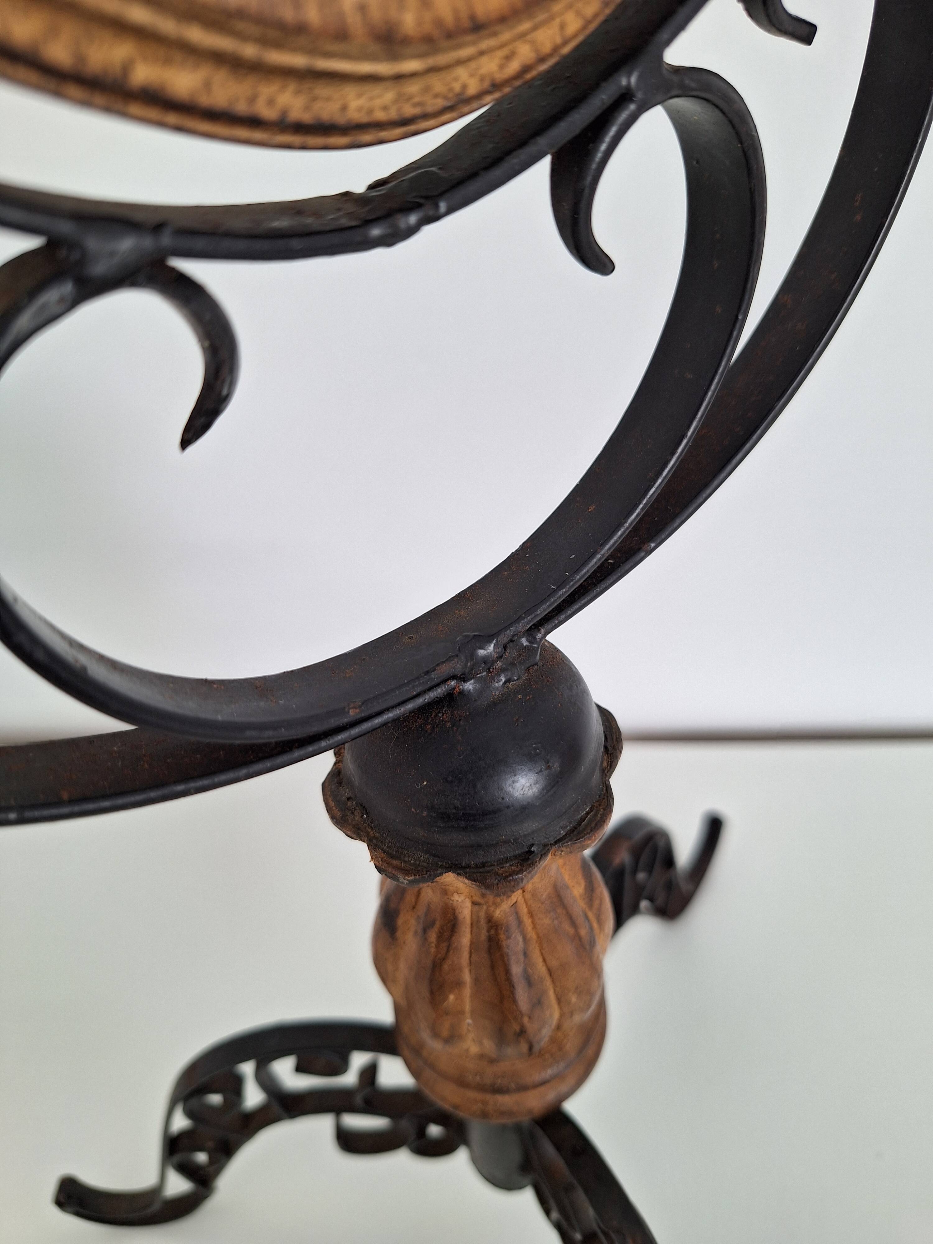 Baroque table mirror 25x56cm