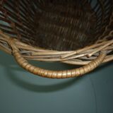 Vintage rattan basket