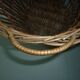 Panier corbeille en rotin vintage