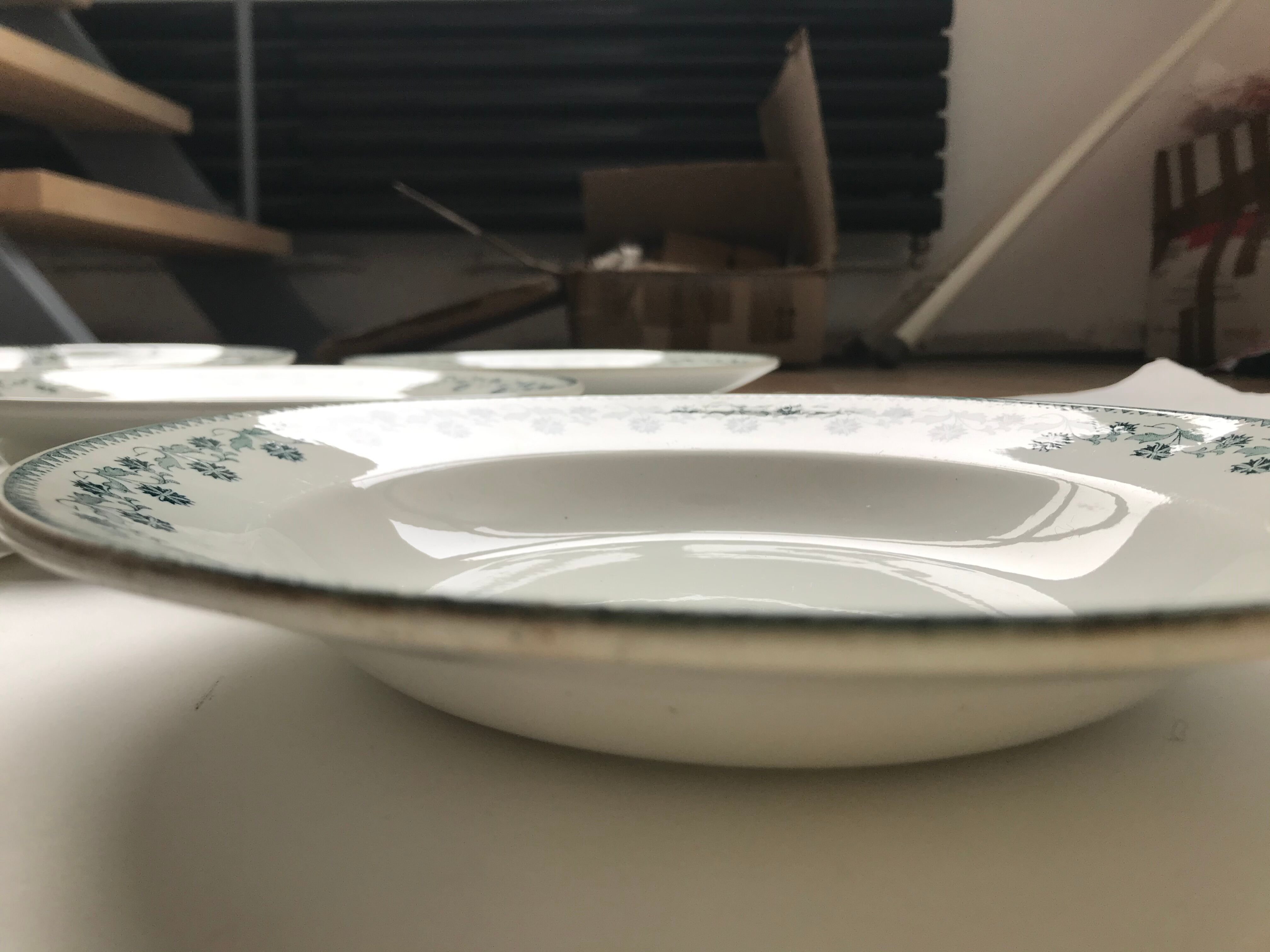 5 soup plates Moulin des louos