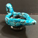 Luc Vallauris Fatlava Sea Foam Candle Holder
