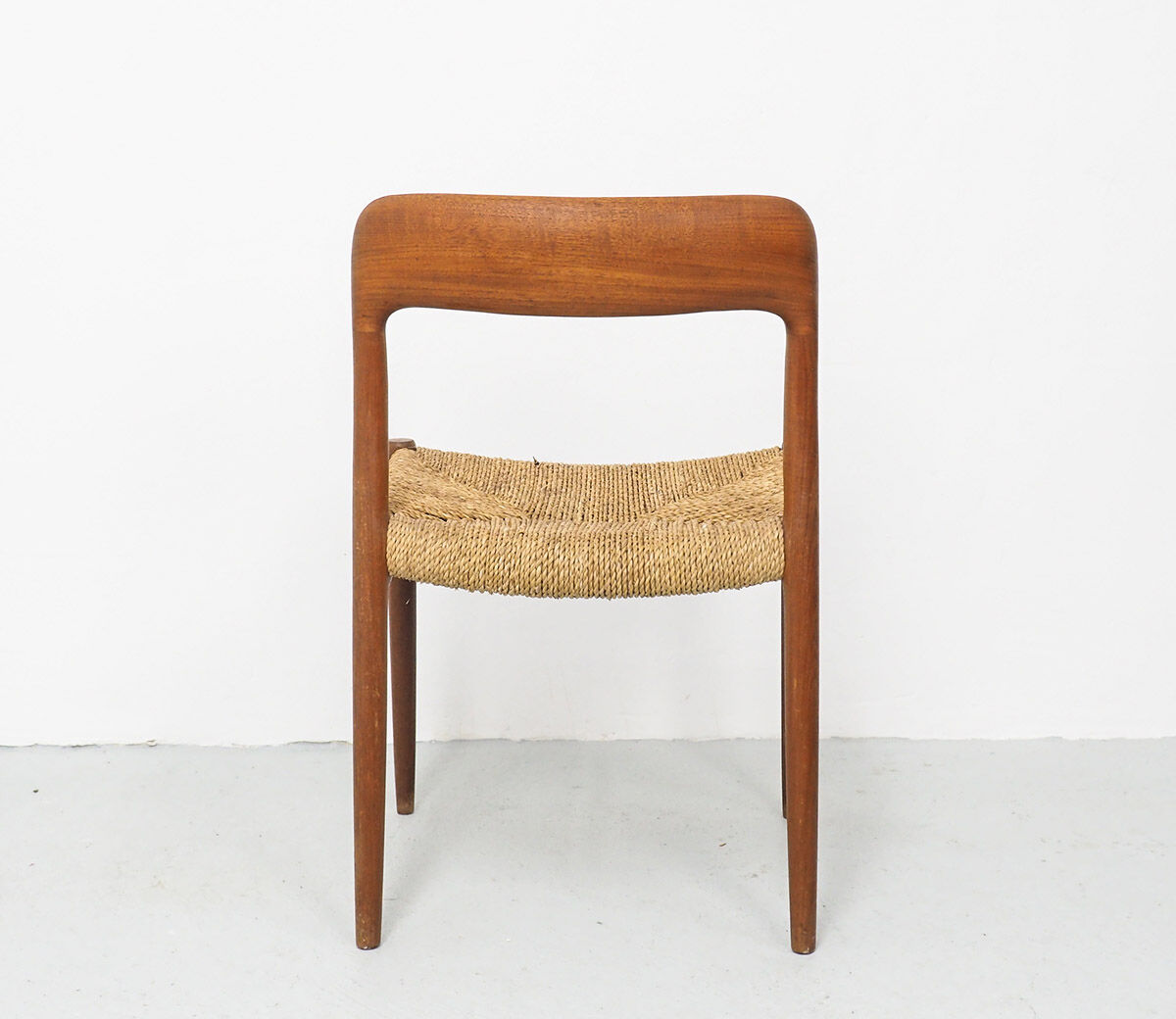 Danish design J.L Møller teak dining chair 75