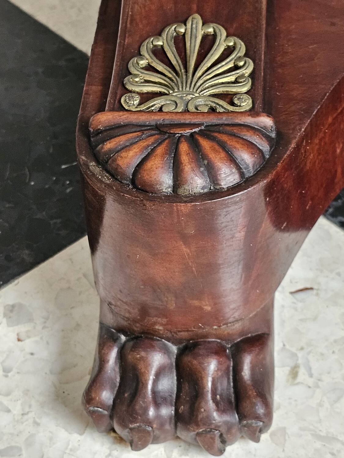 19th century Empire console