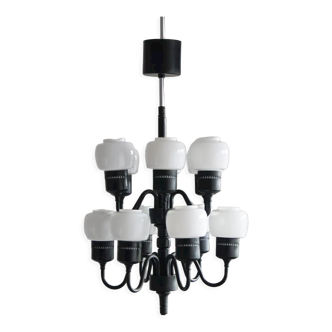 Swedish T-527 Chandelier by Hans-Agne Jakobsson for Hans-Agne Jakobsson Ab Markaryd, 1960s