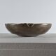 Vintage mid century brutalist brass ashtray
