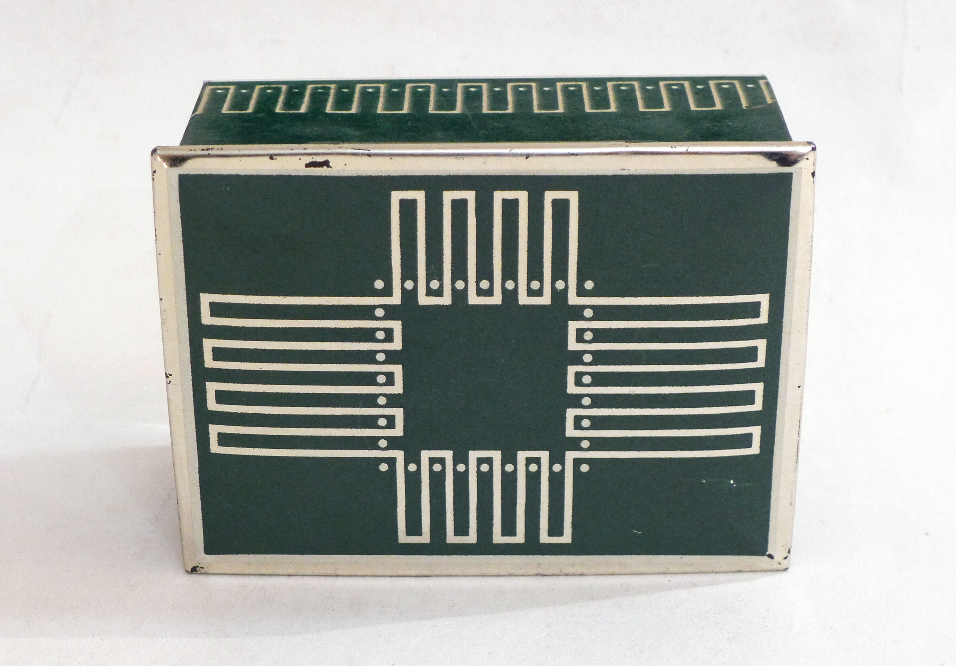 Graphic art deco box